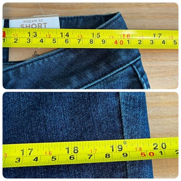 prAna Women's JADA Soft Stretch Denim Boot-cut Size 12 / 30"L in Indigo - Picture 8 of 9